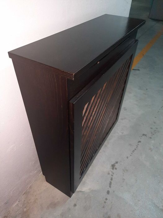 Cobertura radiador cor wengué