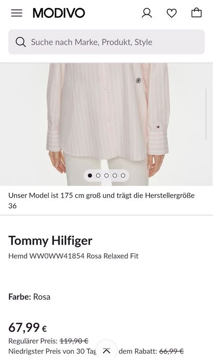 Блузка сорочка Tommy Hilfiger