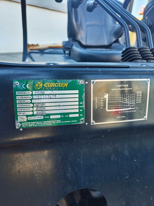 Empilhador Euroyen Diesel 2.5t
