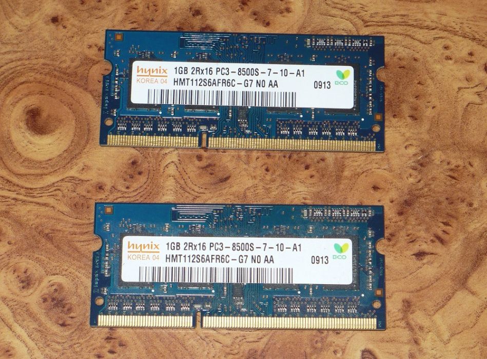 Pamięć RAM DDR3 2 GB do laptopa
