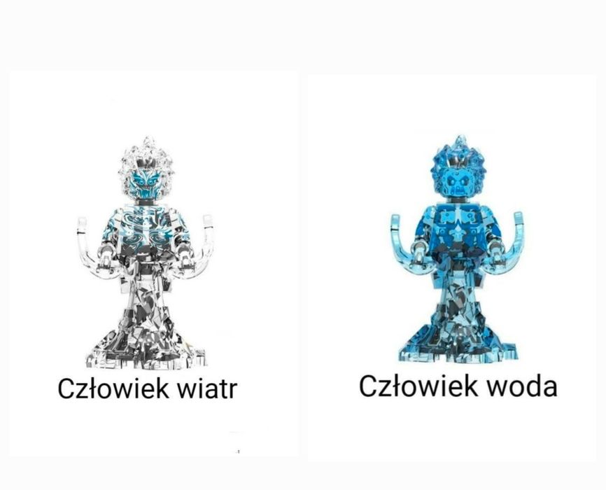 Klocki figurki Hydro man wind man spiderman kompatybilne z Lego hydro man wind man
