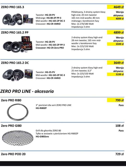 Gladen Zero Pro 165.2 DC activ