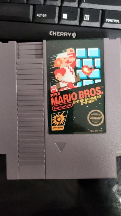 Super Mario Bros. Nintendo NES completo francês