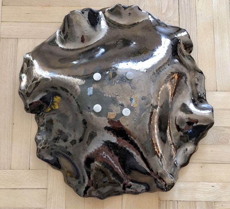 Ceramiczna patera ceramika artystyczna duża owocarka