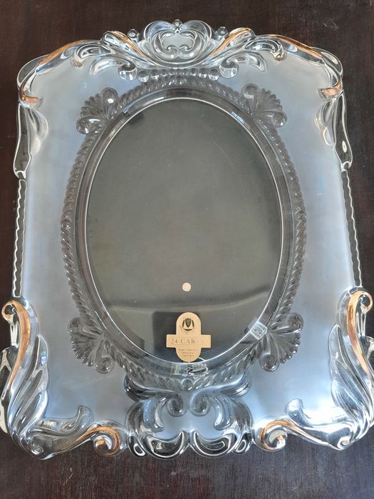 Moldura para fotografia em vidro