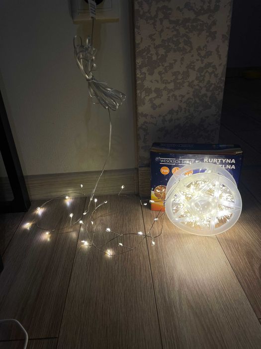 Гірлянда 30м, 50м, 100м, 200м, пульт. Гирлянда мишура роса хвойна лапа