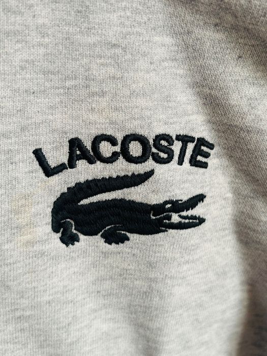 Sweatshirt Lacoste c/ capuz criança 6 anos 116 cm