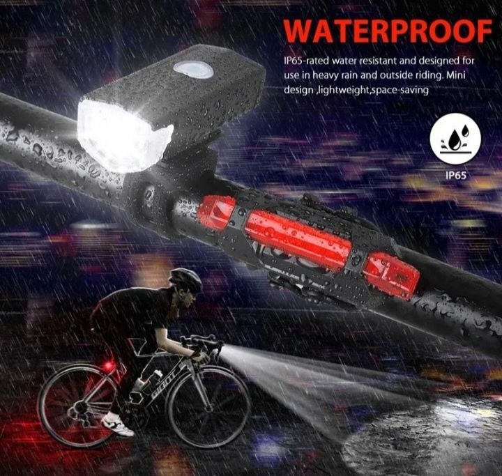 Lanterna LED bicicleta