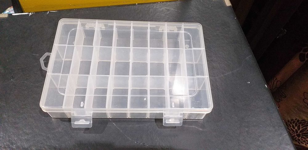Caixa Arrumação - Divisórias Amovíveis 19cm x 12,5cm - Estrear