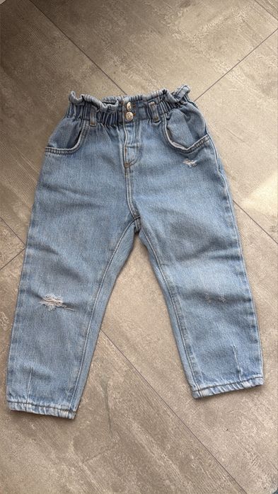 Джинси zara для дівчинки 2-3р