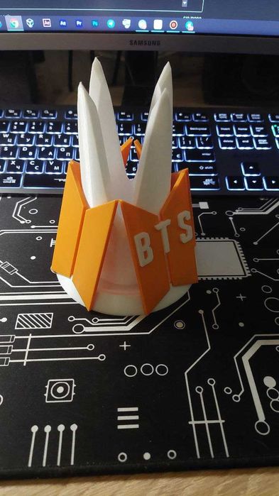3D фігурки та брелоки BTS | 3D-друк на замовлення | Подарунок ARMY