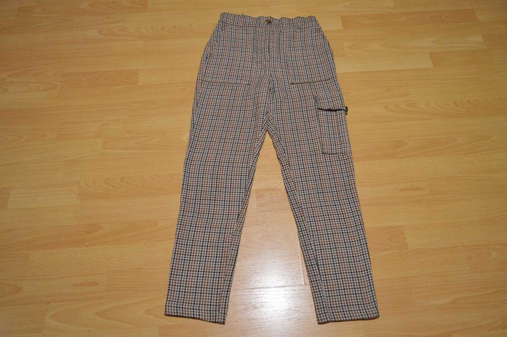 Spodnie damskie  C&A 34 w kratkę