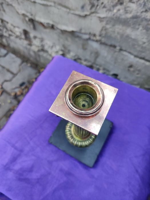 Подсвечник бронзовый