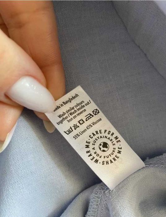 Жіноча лляна сорочка, лляна блуза, сорочка оверсайз