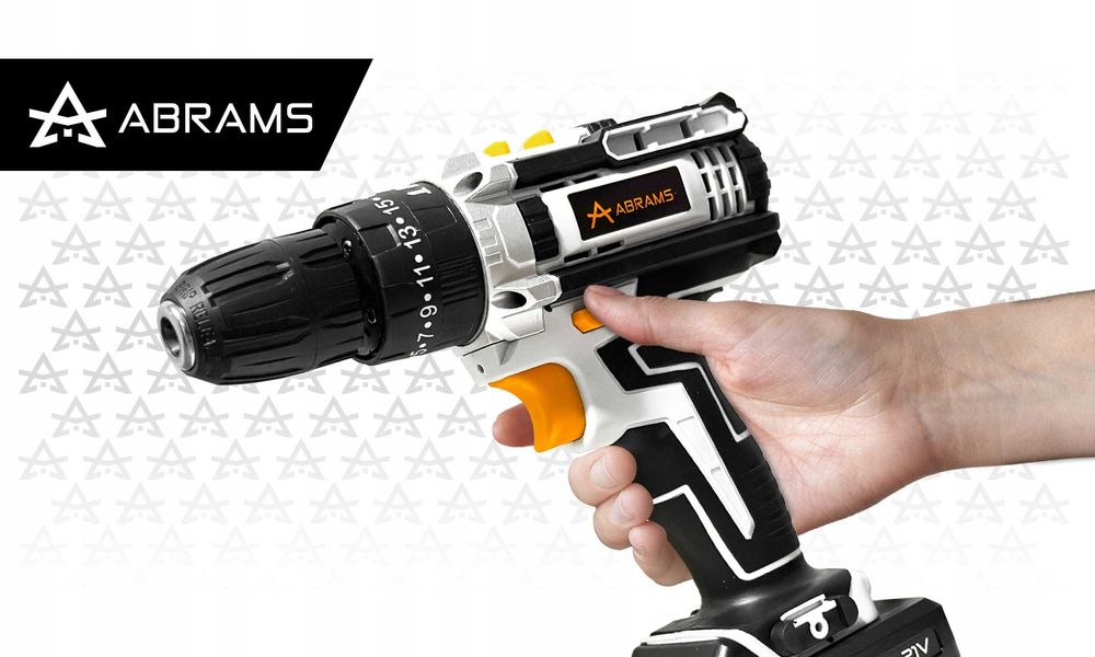 Wiertarko Wkrętarka Akumulatorowa Udarowa 2x aku 21v Walizka Wydajna