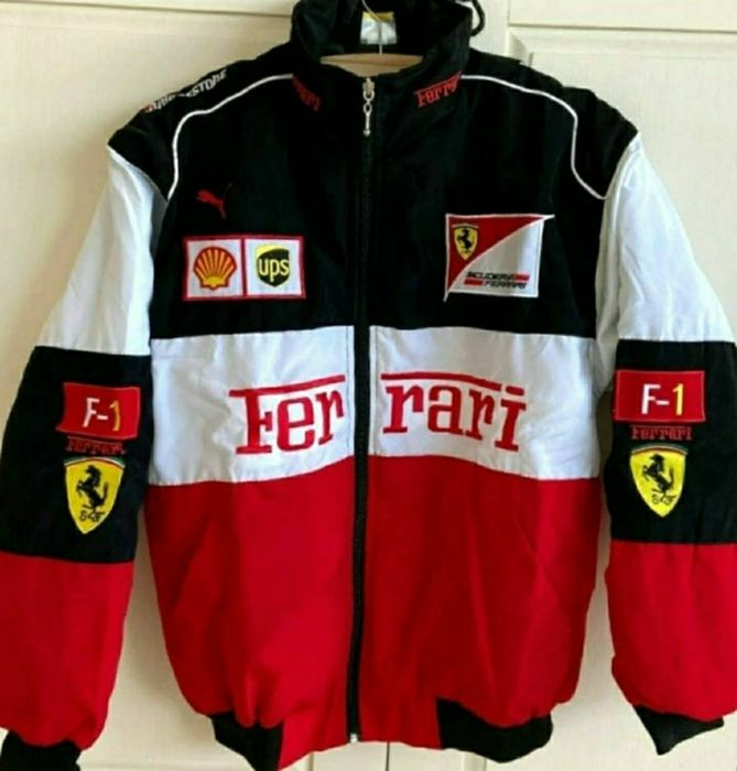 Casaco F1 Ferrari Racing Motard Influencer YouTuber