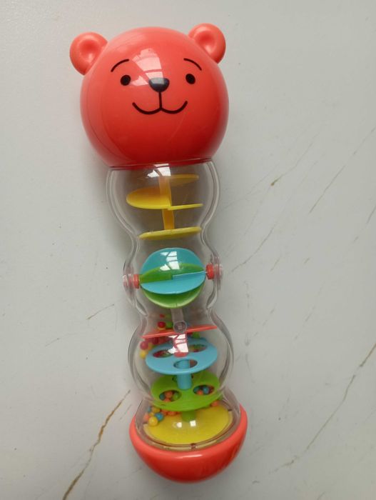 Grzechotka sensoryczna Miś * Sensory Play Baby kids Teddy Bear Shaker