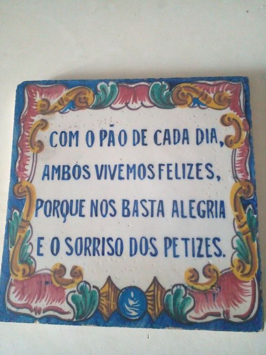 Antigo azulejo falante da Fábrica Corticeira Porto(SÓ 10 Euros)