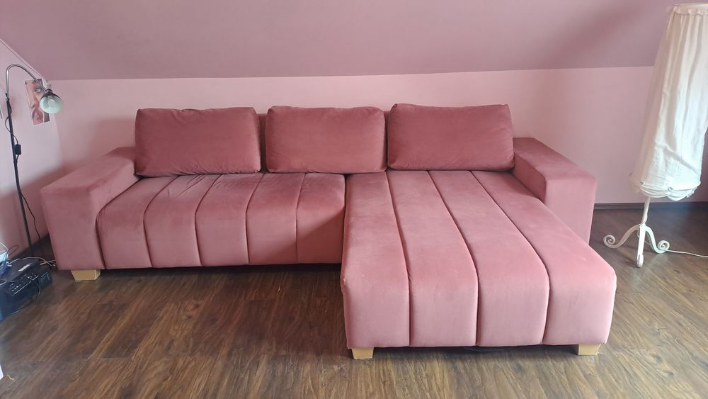 Narożnik rozkładany Velvet. Agata meble