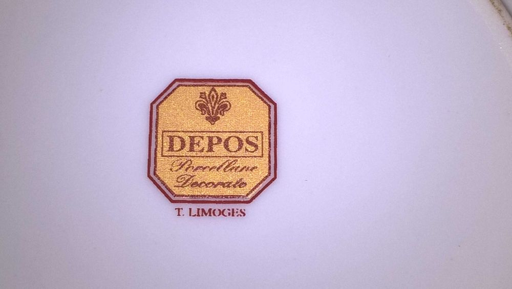 Caixa de porcelana Limoges