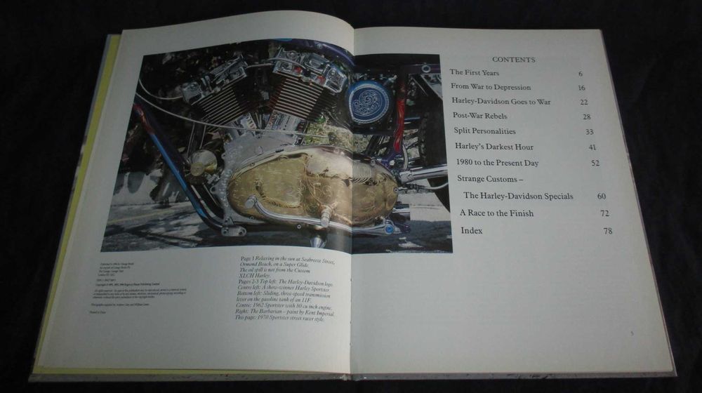 Livro Harley Davidson The Living Legend William Green