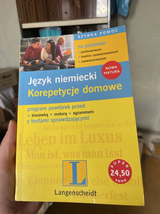 Ksiazka jezyk niemiecki - korepetycje domowe