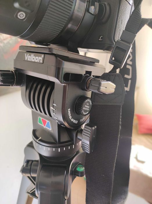 Tripé De Câmara Velbon Videomate 368