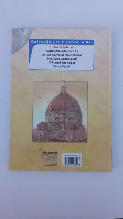 Livro infantil/ juvenil didatico Sabes onde?