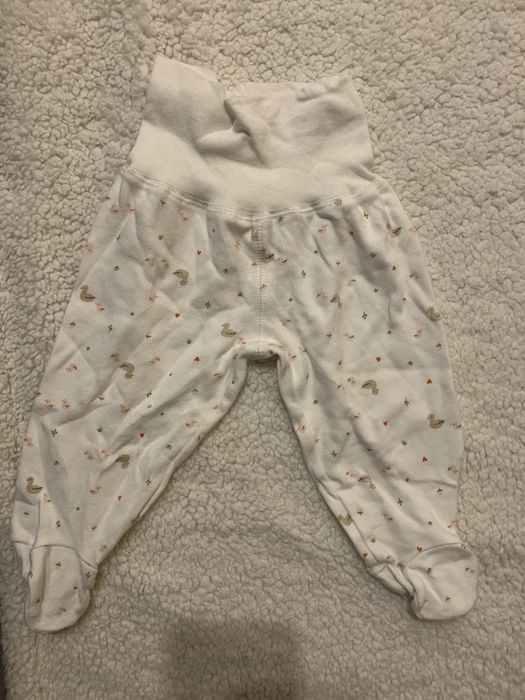 Zestaw 5 10 15 body legginsy pajac rozmiar 68