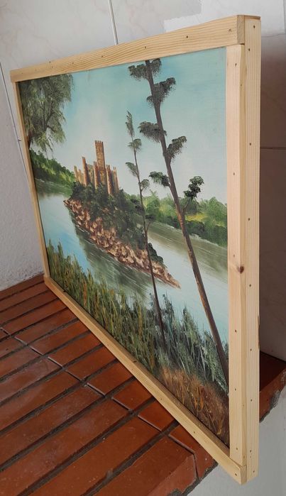 Quadro pintado à mão