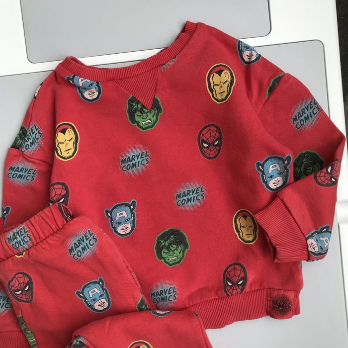 Костюм теплий Marvel 2-3 р