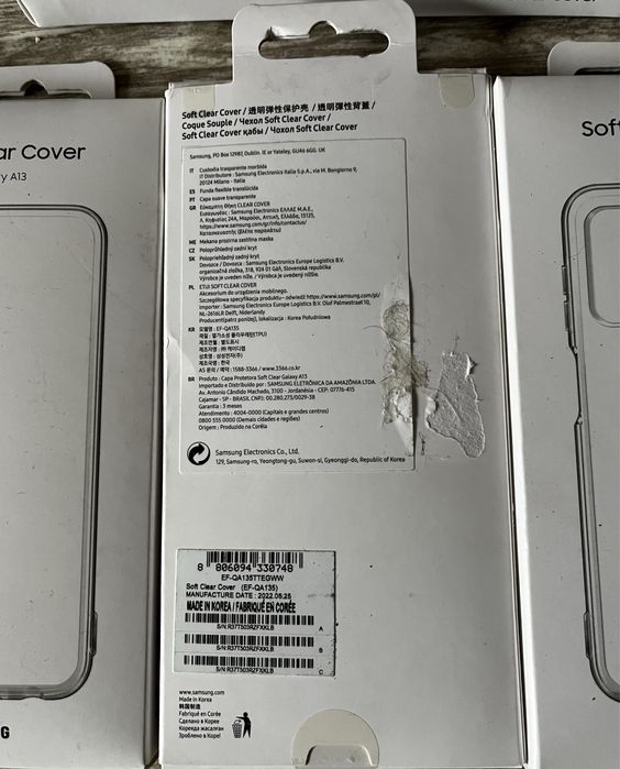 Etui galaxy a13 Soft Clear Cover