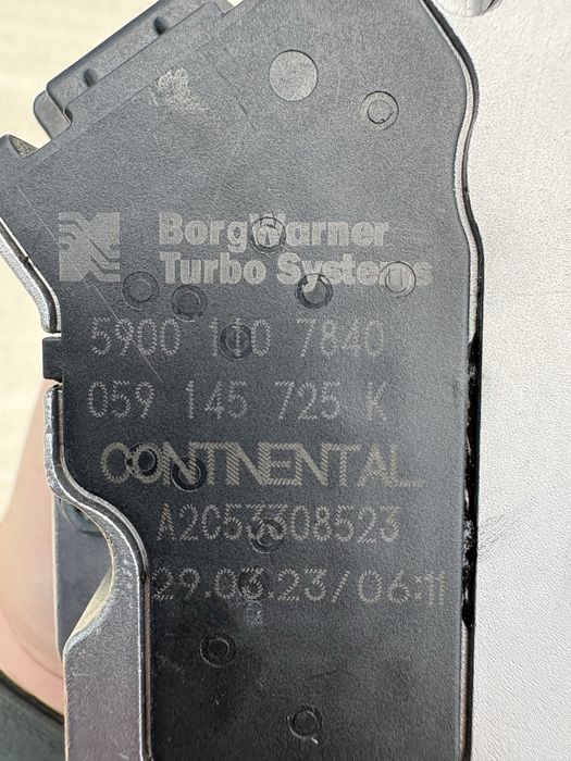 Nastawnik turbo audi borg warner audi