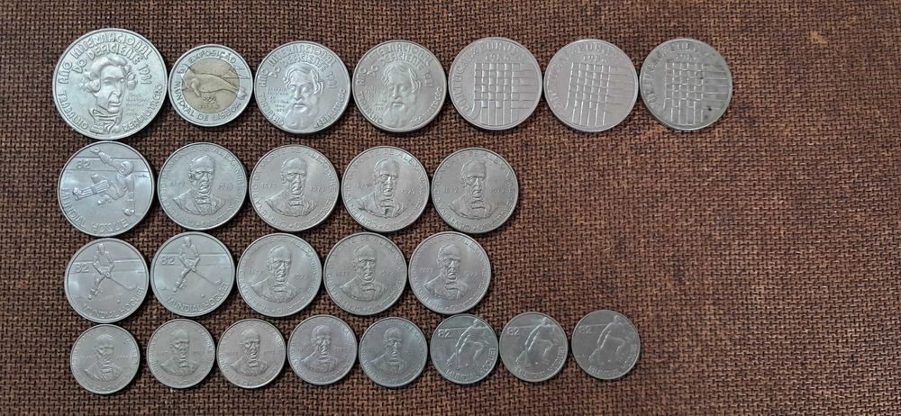 Conjunto lote moedas portuguesas