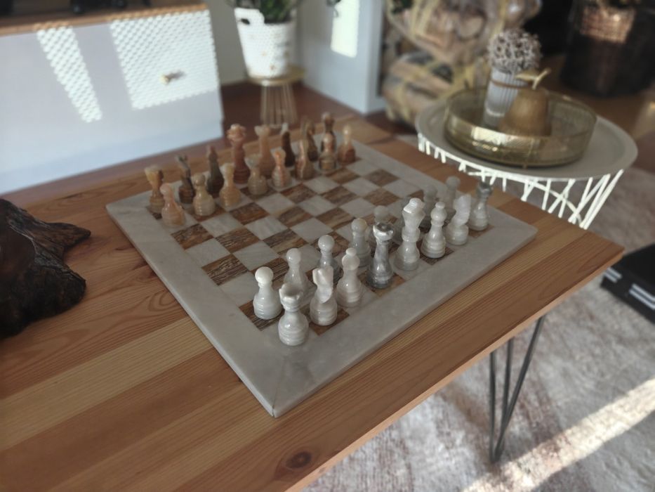 Jogo Xadrez Pedra Onix