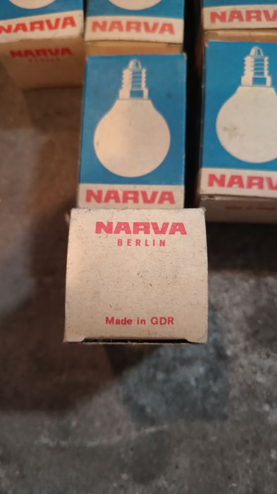 Żarówki NARWA 40w  Berlin Made  in GDR