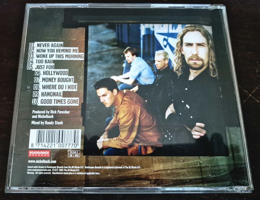 CD musical "Nickelback - Silver Side Up"
