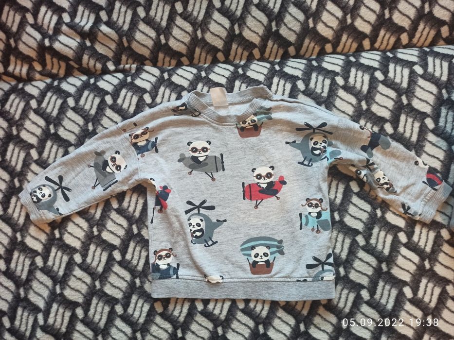 Світшот, кофта, реглан h&m 6-9 м