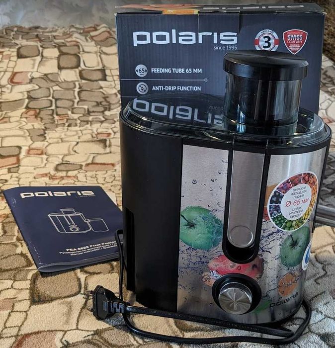 Соковижималка відцентрова POLARIS PEA 0829 Fruit Fusion