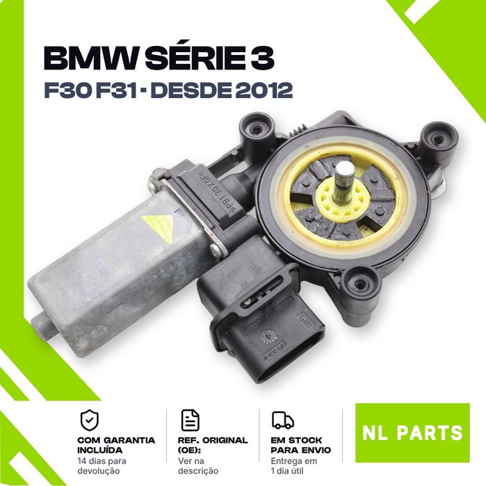 Motor do elevador do vidro BMW Série 3 F30 F31 Frente Esquerdo (2012 em diante)