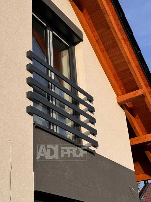 Balkon francuski aluminiowy – producent | RAL | Na wymiar Balustrada