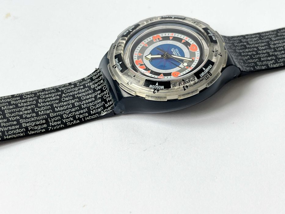 Swatch Scuba 200 "Black Gondola" ( SDM100C), 1994 р. Deutsche Bank, лімітована