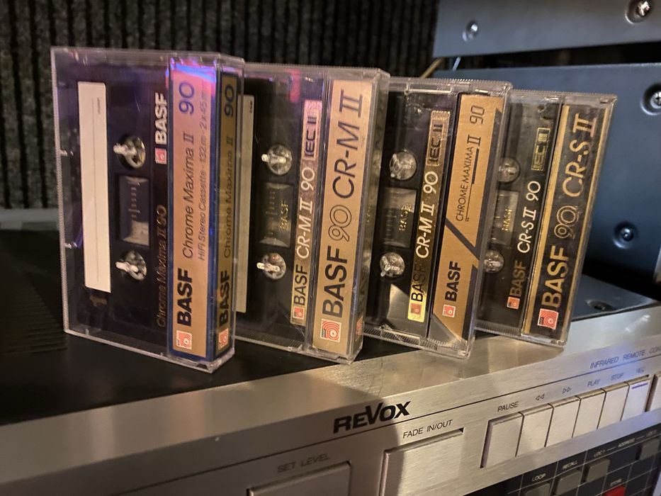 Kasety Basf Chrome Maxima 90 italo Disco Mega Hits, Mega Mix