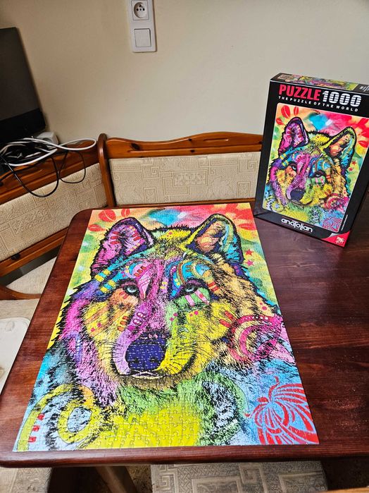 Puzzle Anatolian 1000 - The Stare Of The Wolf