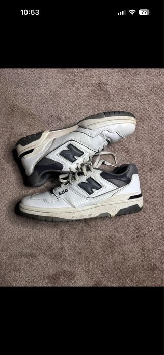 Buty Sneakersy New Balance 550 44.5 Og white