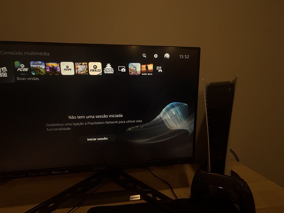 Vendo PS5 Quase Nova + Conta com Jogos Digitais
