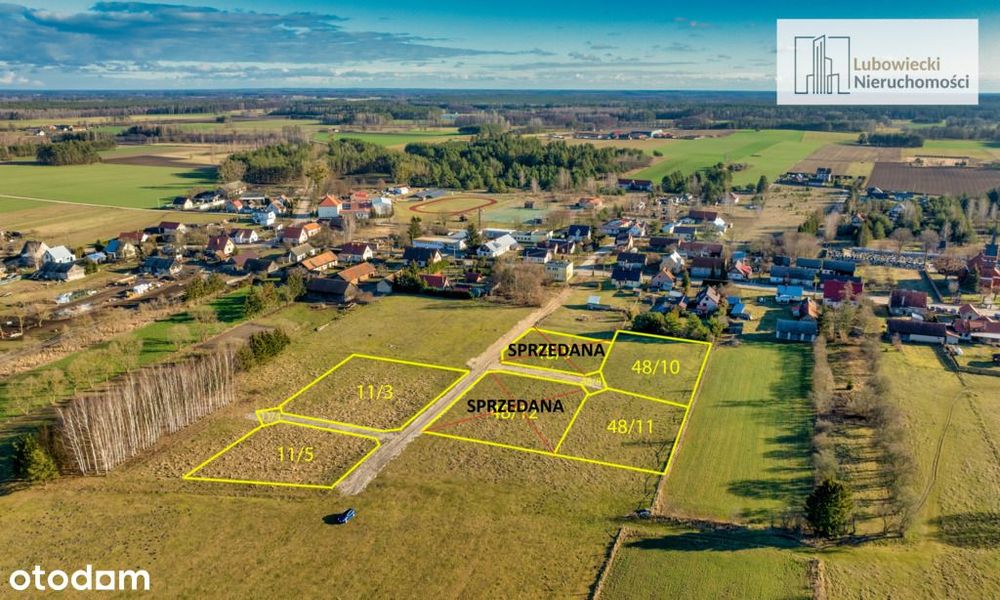 Działki budowlane w Lipowcu