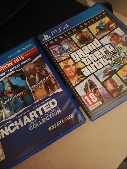 Ps4 Fat com 2 jogos