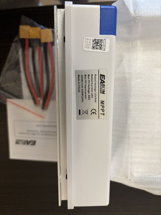 Контролер сонячного заряду Easun MPPT 20A 12V/24V