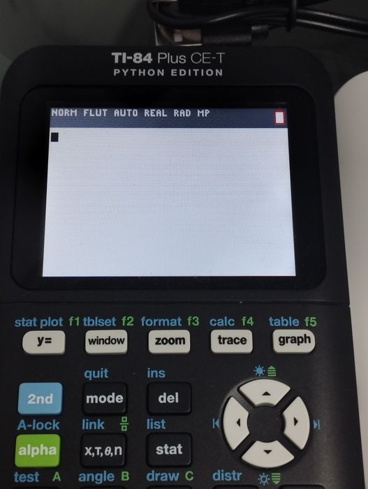 Calculadora gráfica Texas Instruments Ti-84 plus CE-T Python Edition